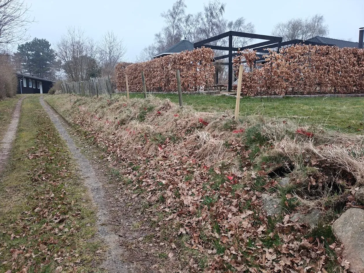 Støttemure – før